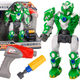Screwing Robot Weapon Drill Screwdriver Light Sound Green