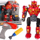 Screwing Robot Weapon Drill Screwdriver Light Sound Red