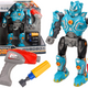 Screwing Robot Weapon Drill Screwdriver Lights Sound Turquoise