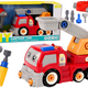 Cartoon Boom Truck na demontáž Diy Red