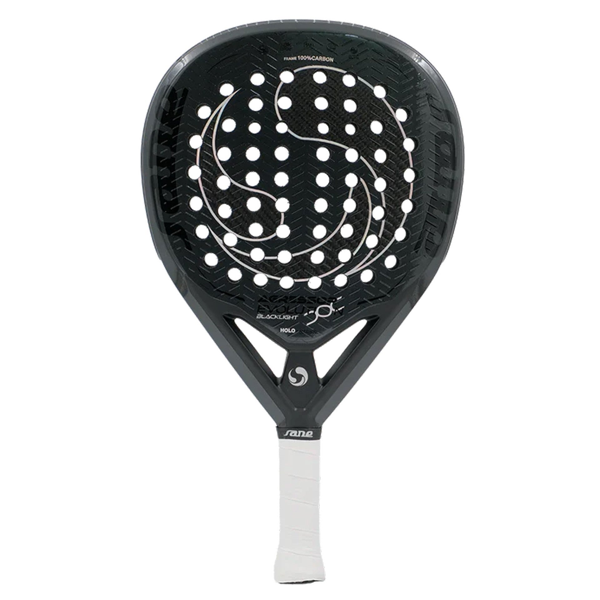 Pala de pádel Sane Agressor Blacklight