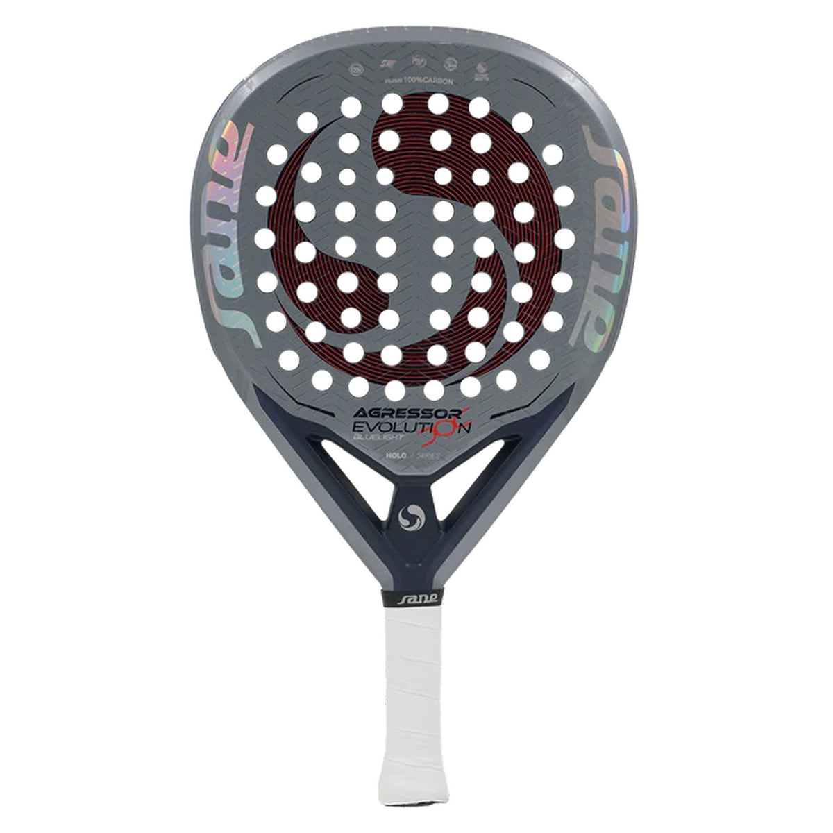 Pala de pádel Sane Agressor Bluelight