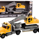 Lora Truck Crawler Excavator Lights Sounds Drive Yellow