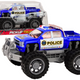Police Car Pickup Blue Off-road Police Vehicle