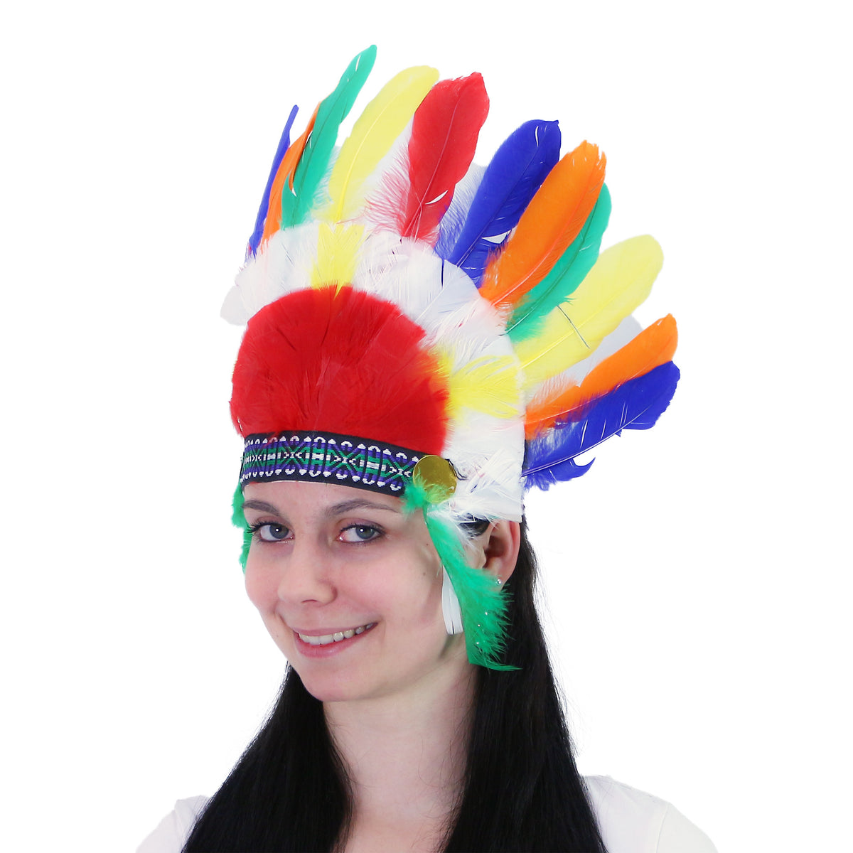 American Indian Headband For Adults