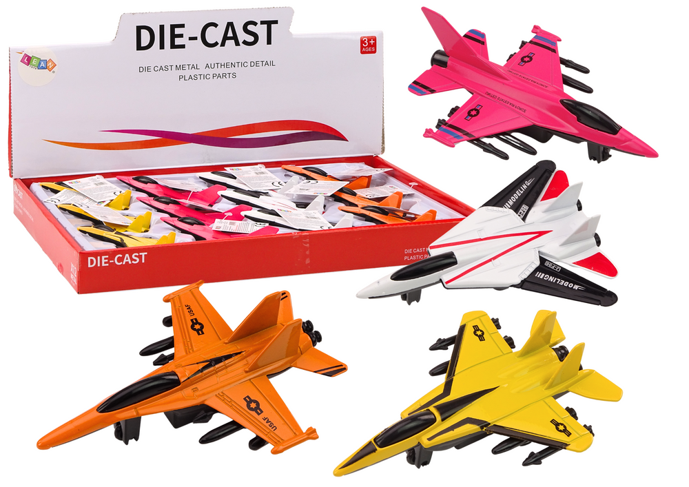 Jet Fighter With Friction Drive Metal