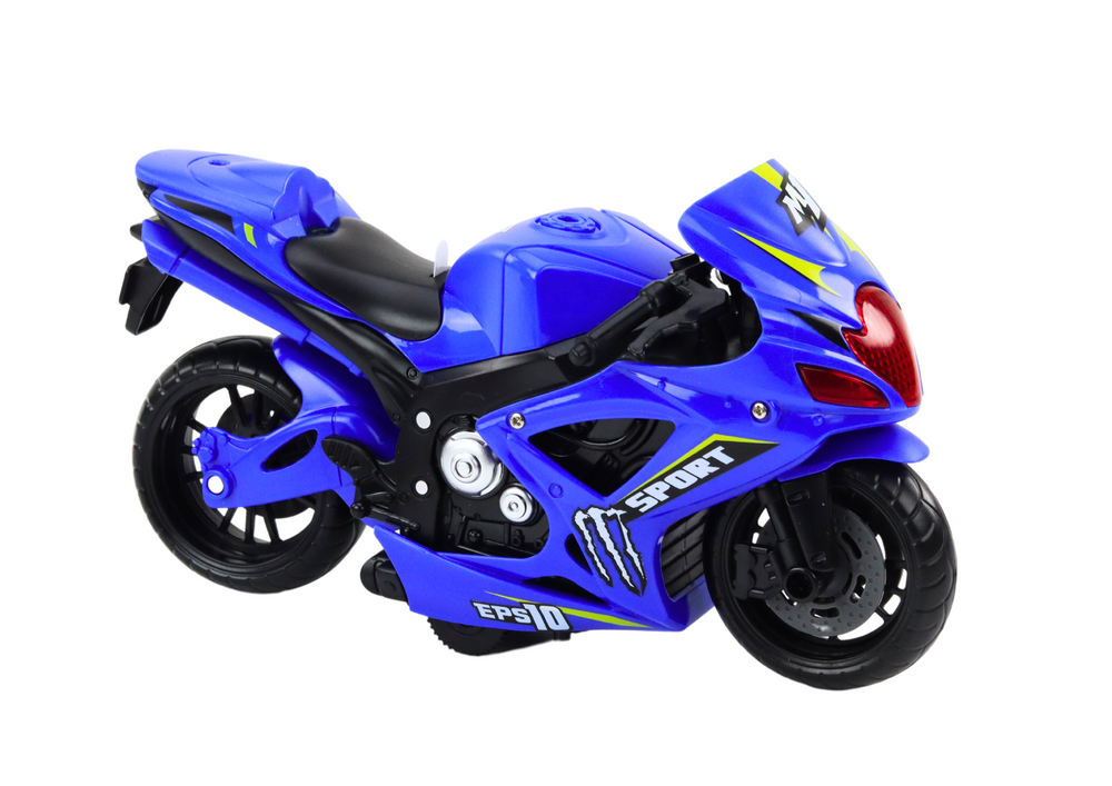 Sports Motorcycle Friction Drive Light And Sound 2 Colors