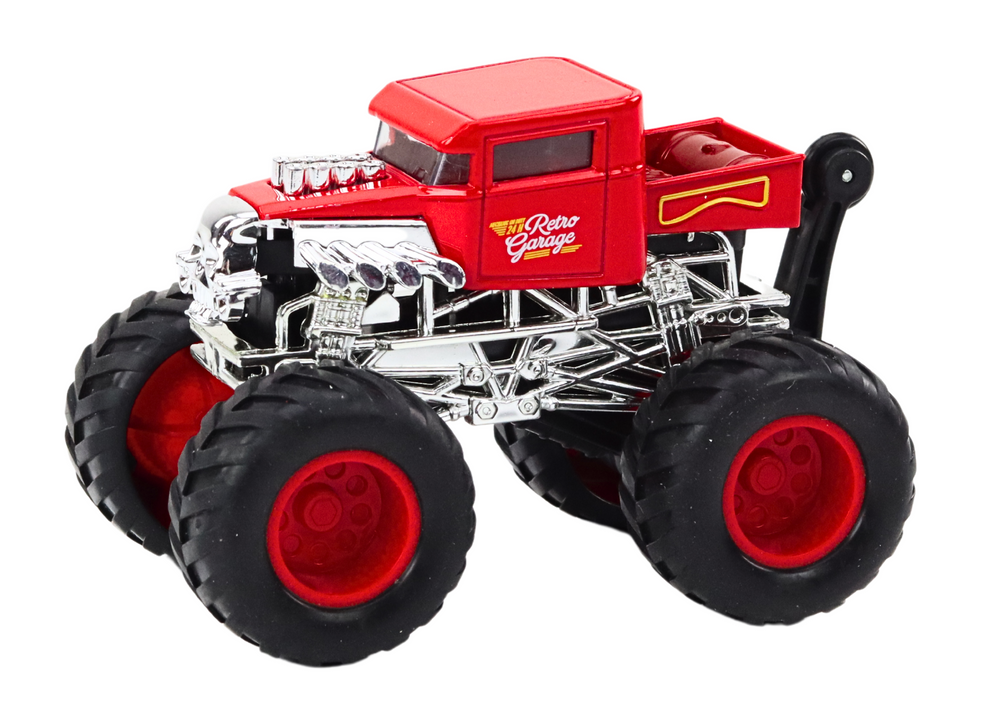 Vehicle Car With Friction Drive Off-road Black