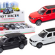 Passenger Car 1:36 Drive Metal Black White Red