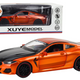 Sports Car Metal Friction Drive Openable Elements 1:24 Orange