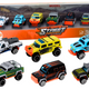 Set Of Metal Off-road Cars 1:64 6 Pieces