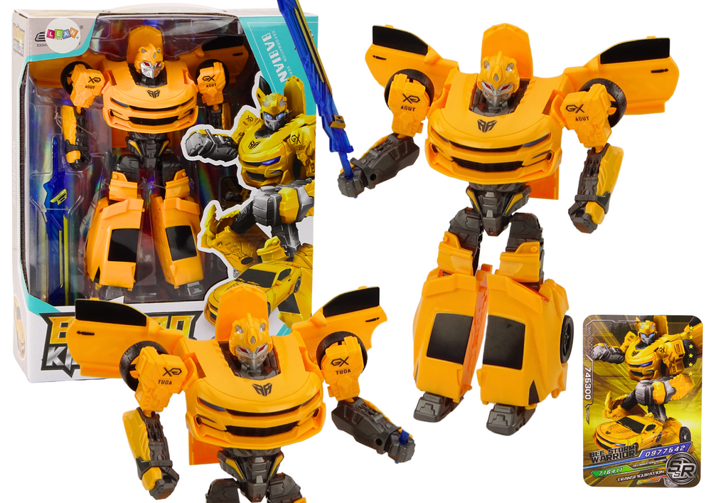 Auto-robot 2in1 Transformation Sporty Yellow