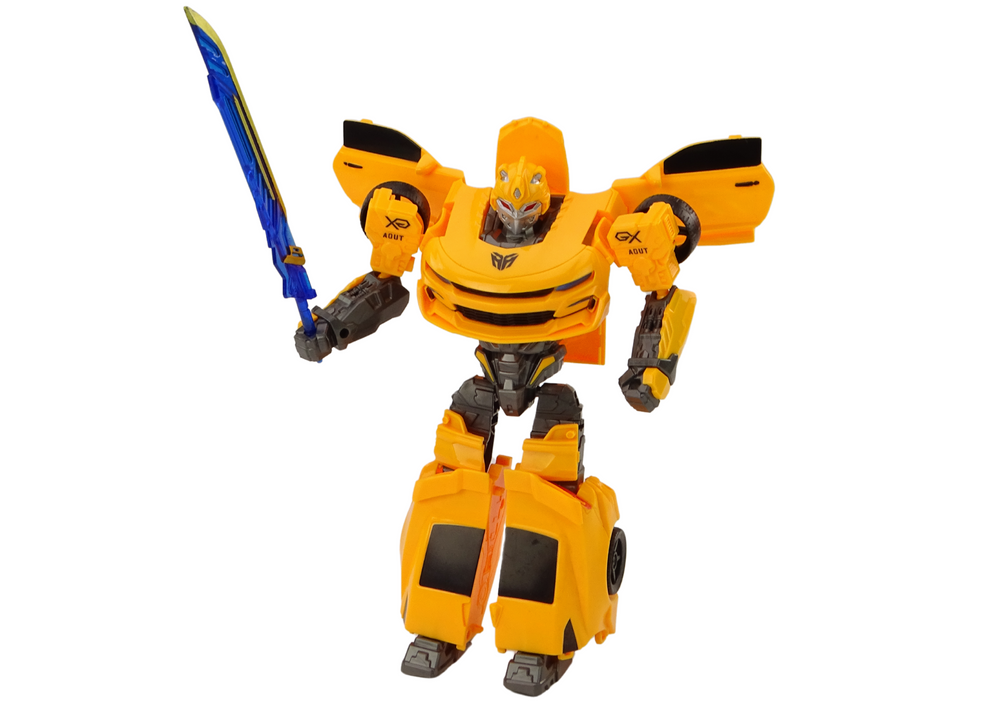 Auto-robot 2in1 Transformation Sporty Yellow