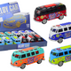 Camper Bus 1:32 Metal Lights Sounds Drive Opening Doors