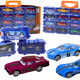 A Set Of Cars With Springs In A Metal Suitcase 16 Pieces