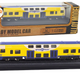 Collector's Model Yellow And Blue Train 1:48 Metal