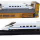 Collectible Model Train Wagon White 1:48 Metal