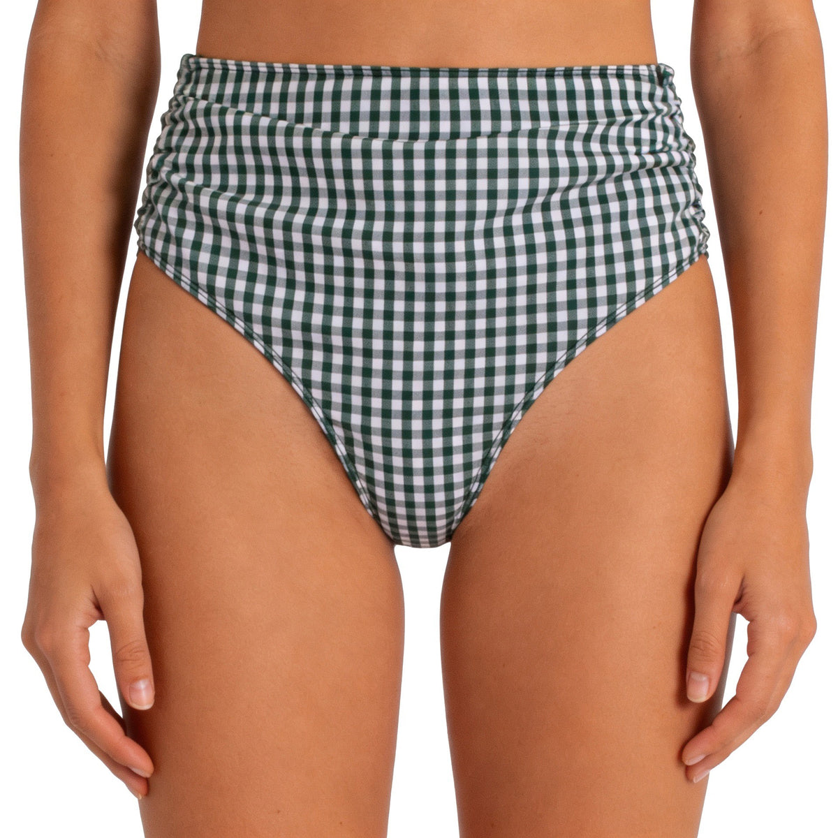Squba Alta Bikini Bottom Vichy Verde