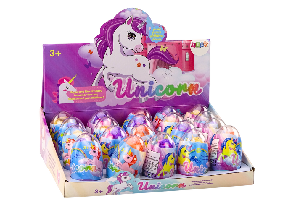 Unicorn Figurine In An Egg Colorful Comb Magic Egg Mix