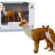 Figurine Adult Llama 8 Cm With A Young Llama 6 Cm Animals Of The World