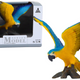 Ararauna Ara Parrot Figurine 7 Cm Blue And Yellow