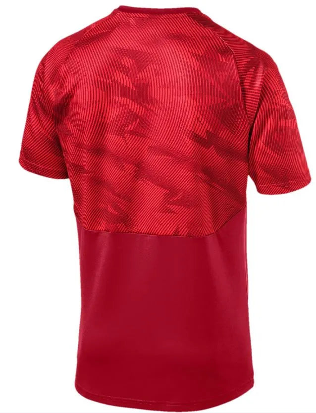 Camiseta puma cup entrenamiento jersey rojo l
