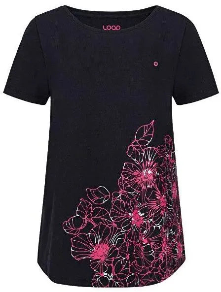 Dames T-shirt Loap Abana Zwart