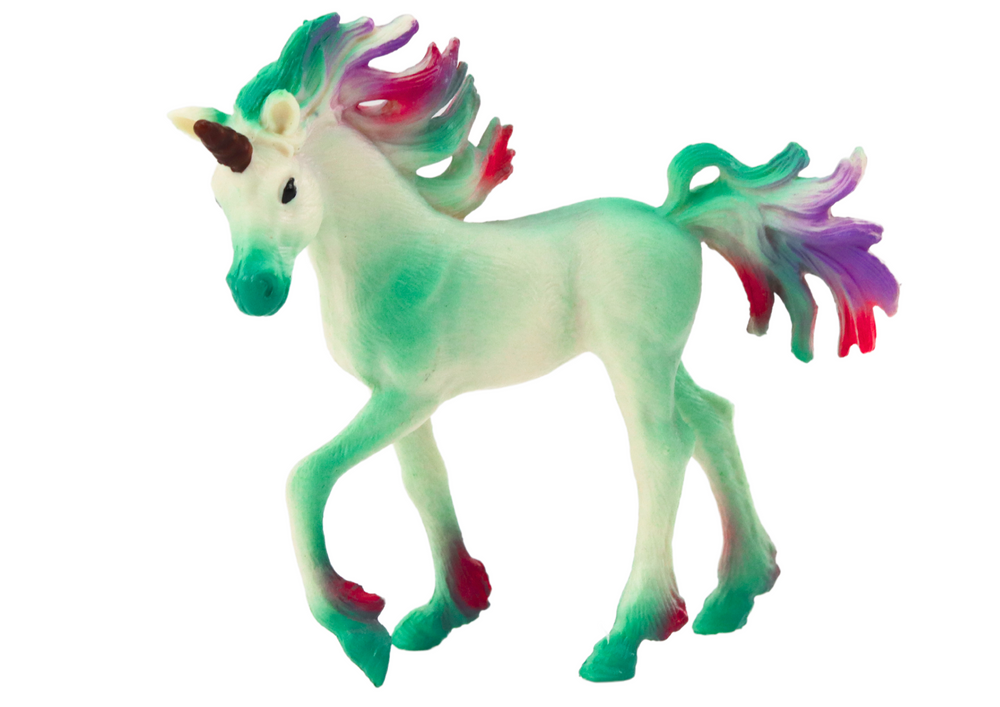 Collectible Figurine Little Unicorn Green 8 Cm