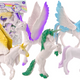 Set Of Unicorn Pegasus Figures White Magic 6 Pcs.