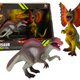 Dinosaur Figures Spinosaurus Dilophosaurus Set 2 Pieces