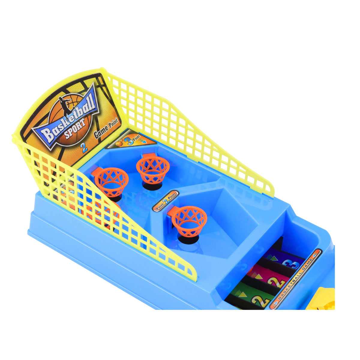 Basketball Arcade Game With Ball Launcher