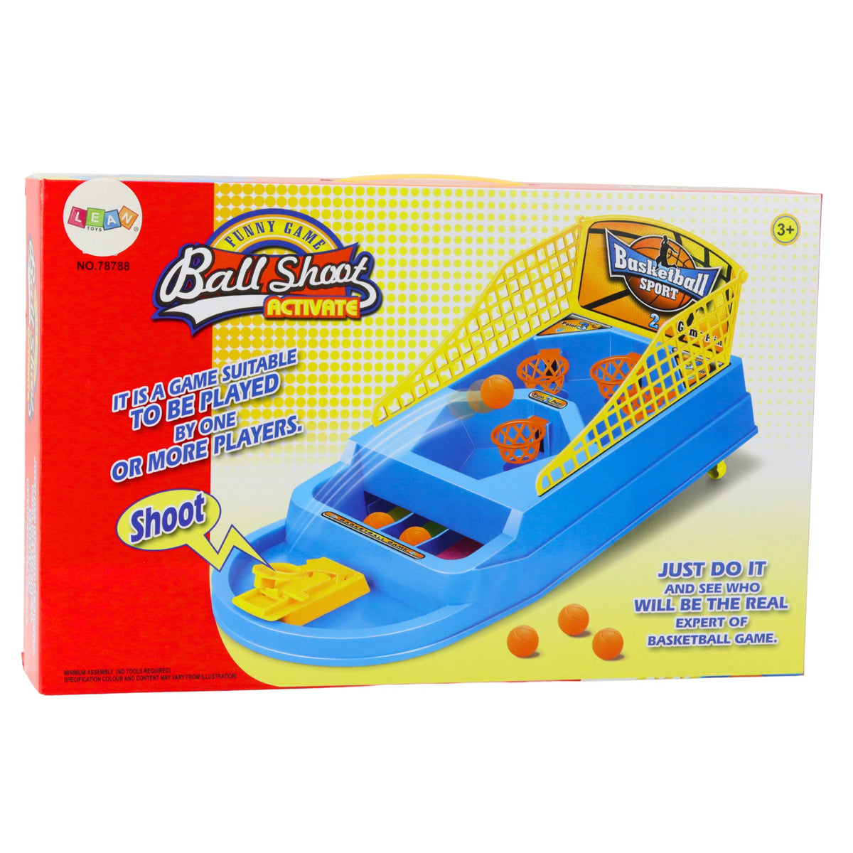 Basketball Arcade Game With Ball Launcher
