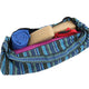 Yogataske Bomuld Blå Stribet - 67x24 Cm
