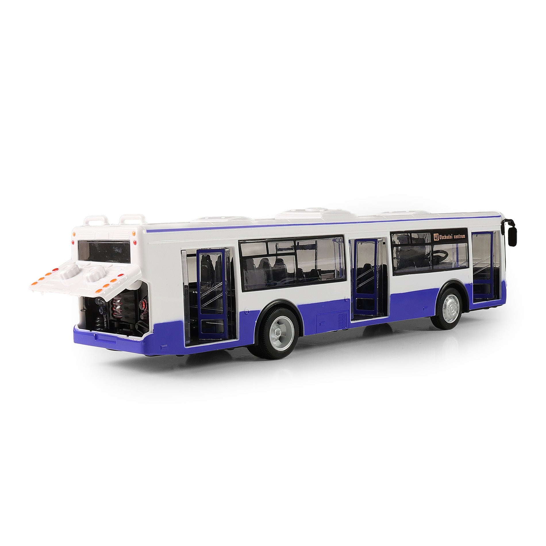 El Autobús Checo Informando Para 28 Cm