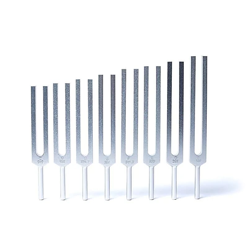 Tuning Fork Set Harmonic Spectrum - 42x21 Cm
