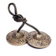 Tingshas Ohm mit Lotus – 200 g; 6cm