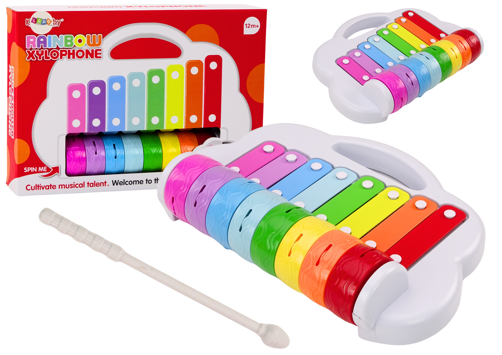 Rainbow Cymbals Instrument For Children Educational Interactive Colorful