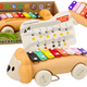 Lion Cymbals On Wheels Instrument For Children Colorful Educational