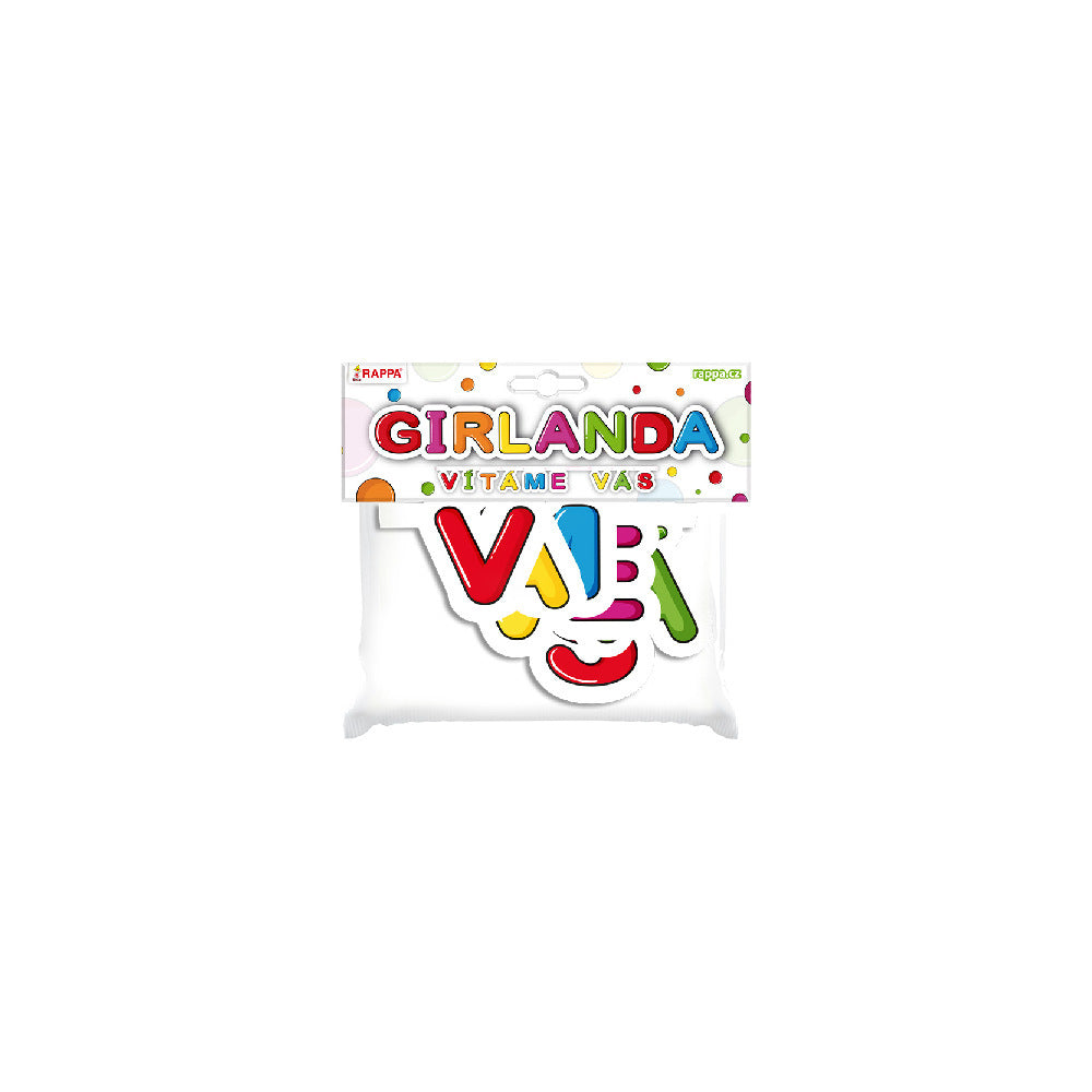 Papirguirlanden - Vítáme Vás