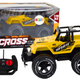 Toy Car Remote Controlled Off-road Car Rc 1:18 Yellow