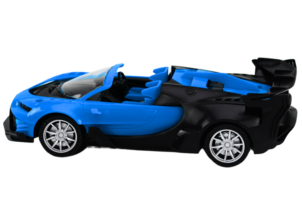 Toy Car Remote Controlled Sports Car Rc 1:18 Blue