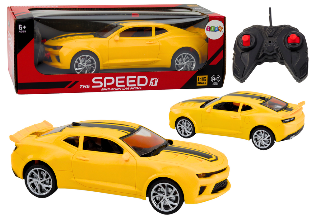 Macchinina sportiva telecomandata Rc 1:16 Giallo