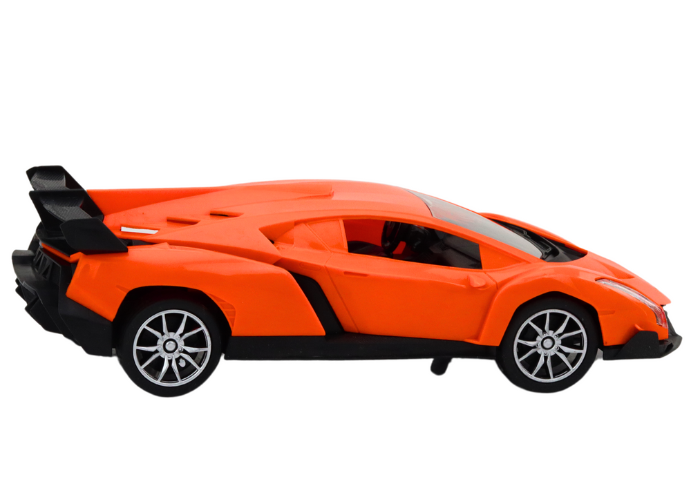 Remote Controlled Sports Car Orange Rc Car 1:16