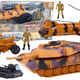 Military Set Military Tank Helicopter Paratrooper Sounds