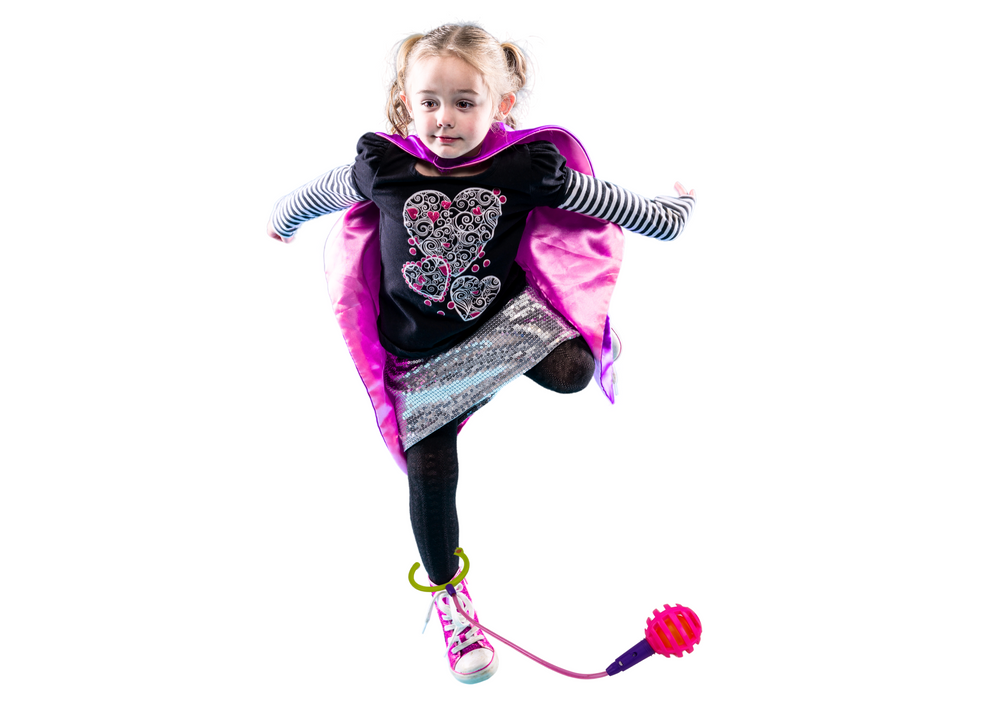 Skipper Hula Hop Jump Rope Pink Led