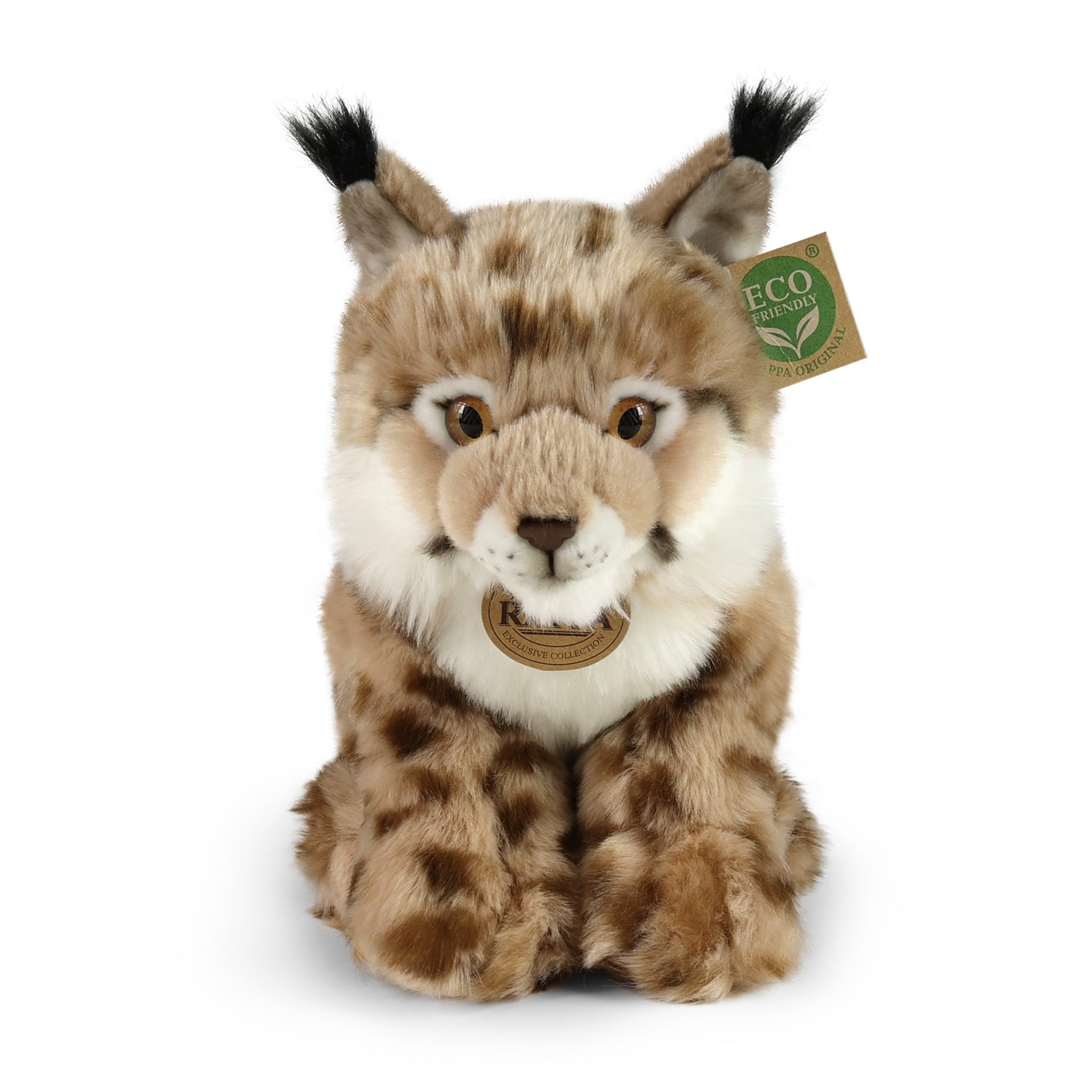Plush Lynx 27 Cm Eco-friendly