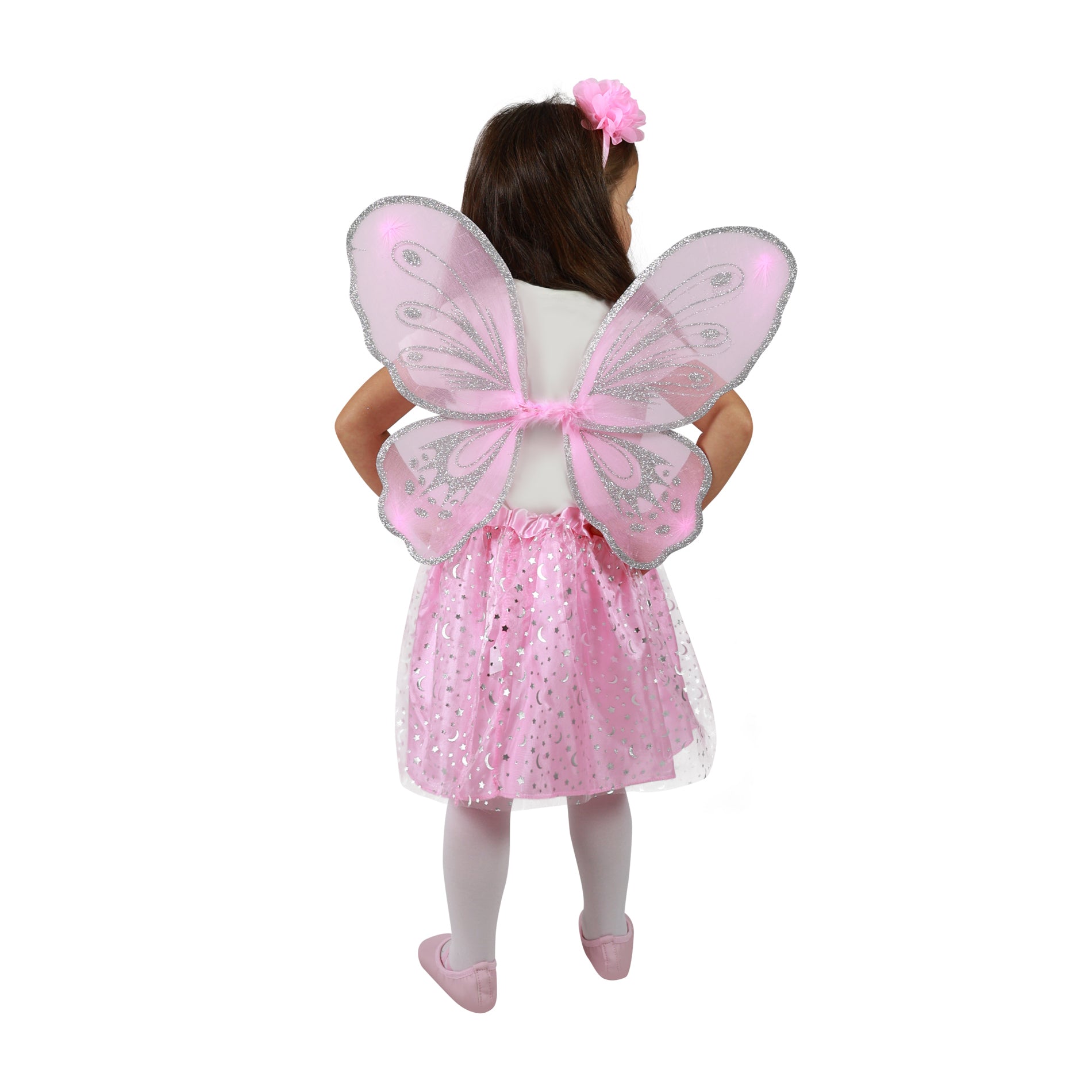 Costum Copii Fusta Tutu Fluture Cu Accesorii.