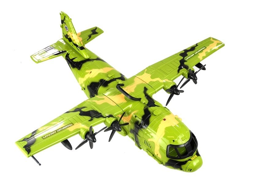 Huge Military Aircraft 55cm With Accessories