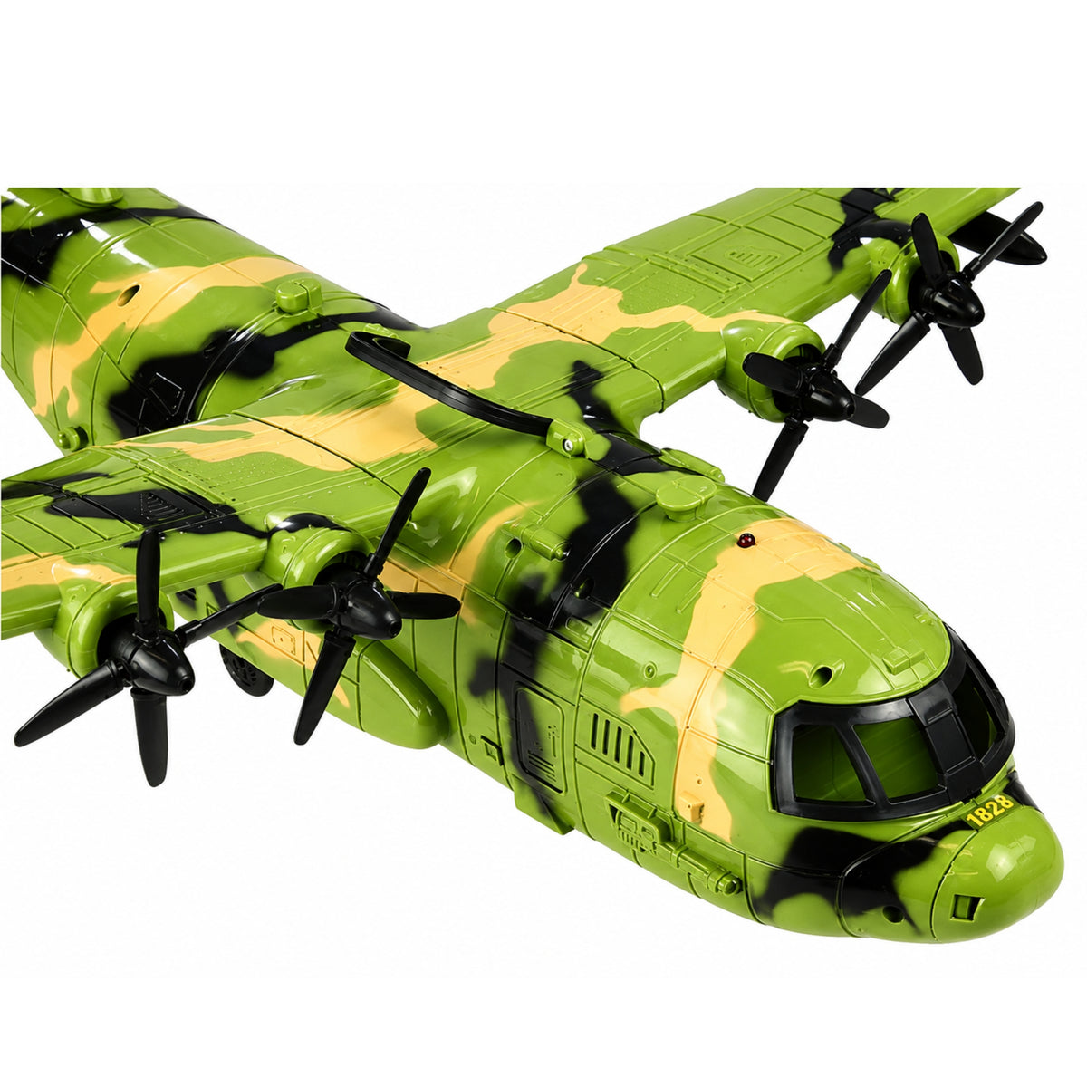 Huge Military Aircraft 55cm With Accessories