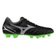 Mizuno Monarcida Neo 3 Select Kopačky Fg Negro/Verde Fluor